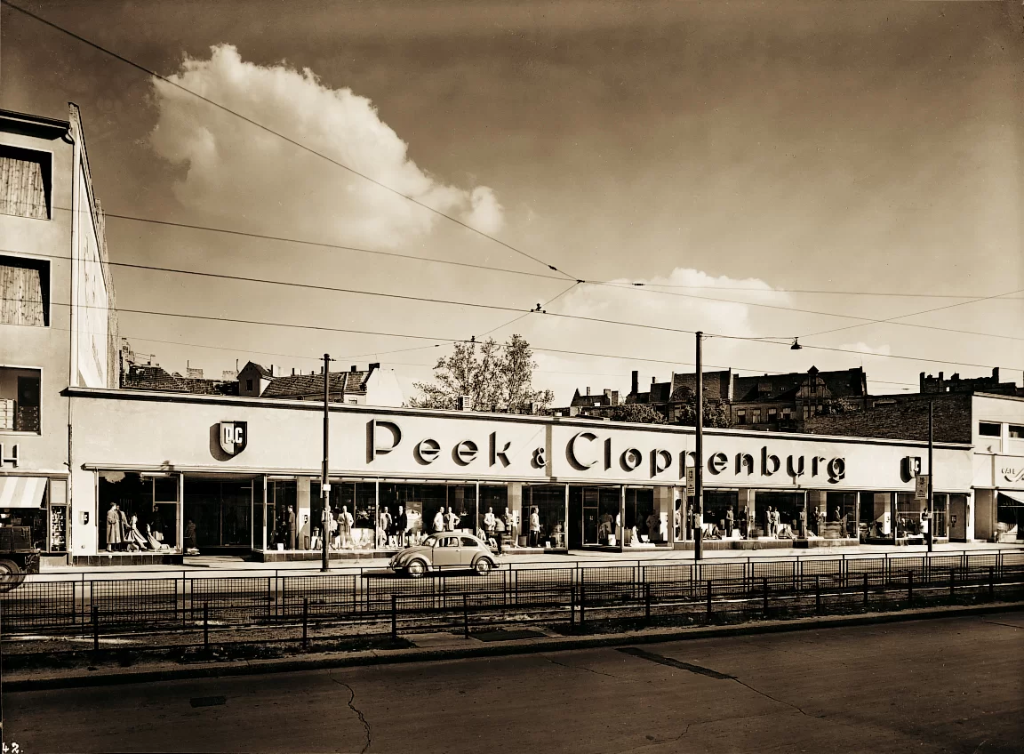 Historisches Bild vom Haus in Berlin in den 1960er Jahren.